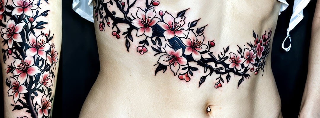 Example - Realistic Tattoo Realistic tattoos require exceptional shading and color-blending skills.