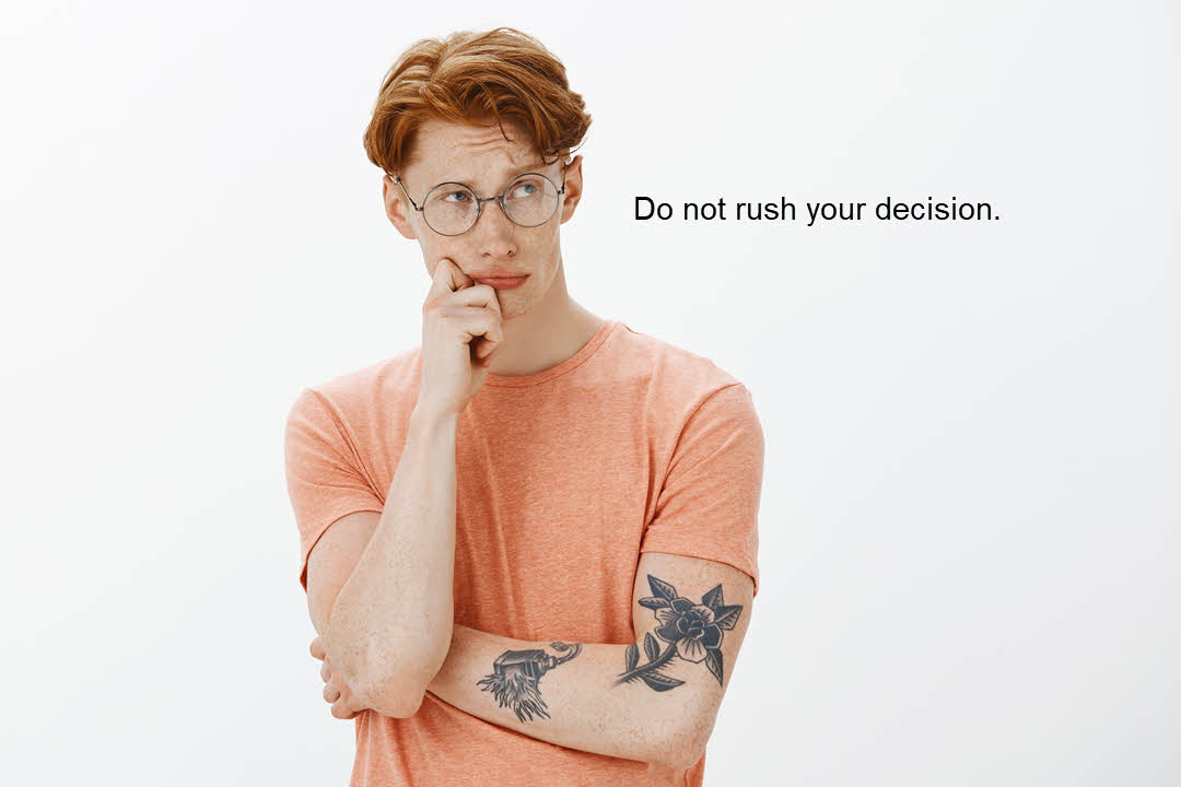 Tattoo and Tattoo Artist Decision Tattoo and Tattoo Artist - Do not rush your decision.