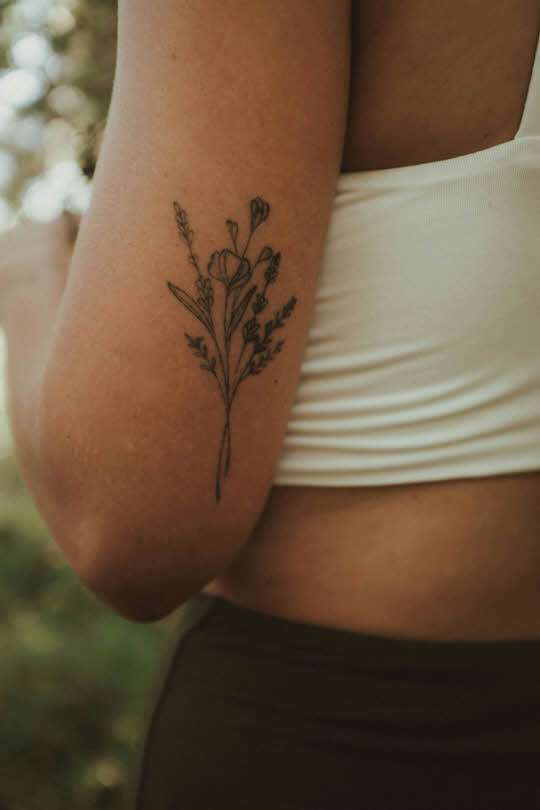 Flower Tattoo - Be You Tattoo